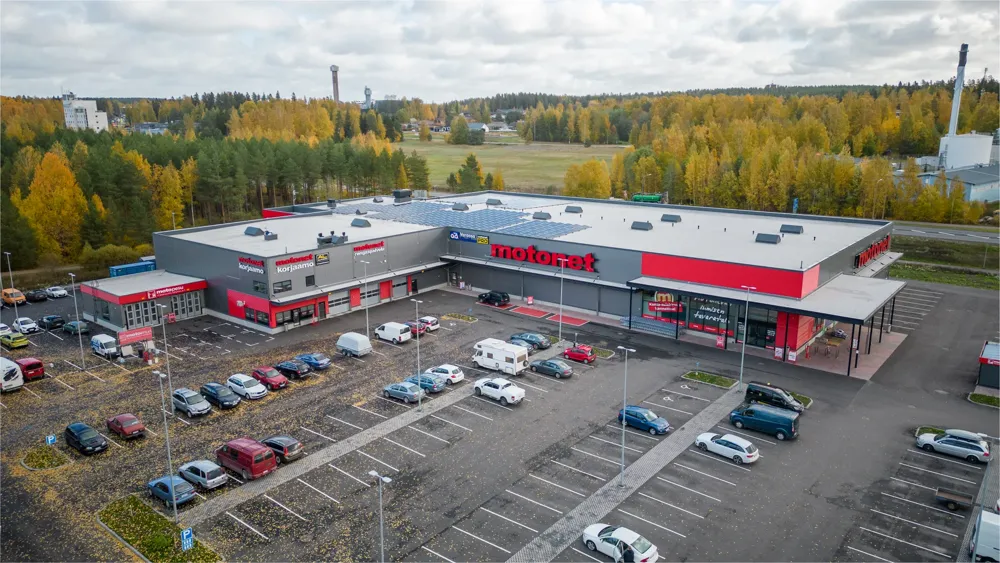 Motonets planerade varuhus och expansionstakt